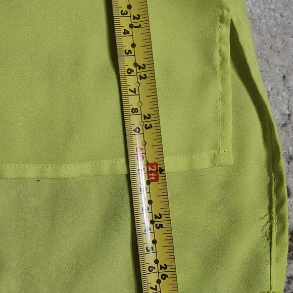 Forever 21 Yellow High Low Sleeveless Shirt - Picture 5 of 8